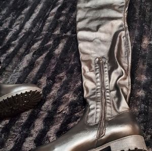 Thigh high boots. Size 10.